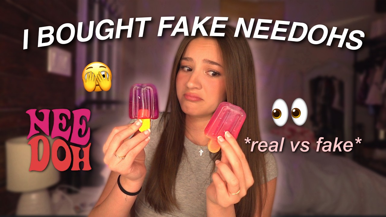 Needih Ripoff COMPARING REAL VS FAKE NEEDOHS - YouTube
