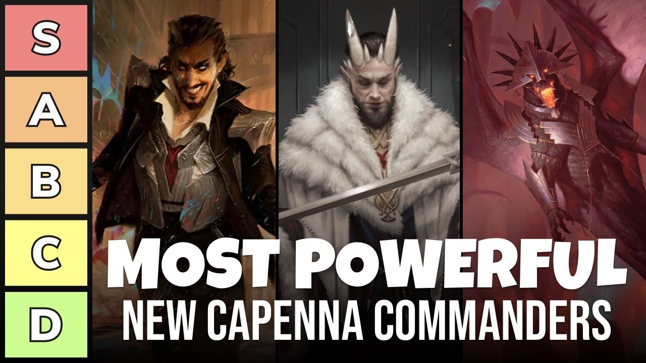 The Most Powerful Commanders of Streets of New Capenna | Power Tier List |  EDH | MTG