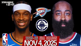 Live Sga Vs James Harden Oklahoma City Thunder Vs Los Angeles Clippers Nba Live Stream