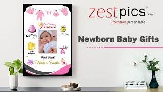 Newborn Gifts | Newborn Baby Gifts | Personalized Baby Gifts | Photo Baby Gifts | Zestpics