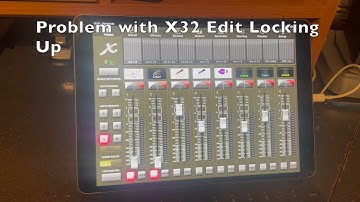 How to use the Behringer X32 Rack -  iPad Apps Video 7