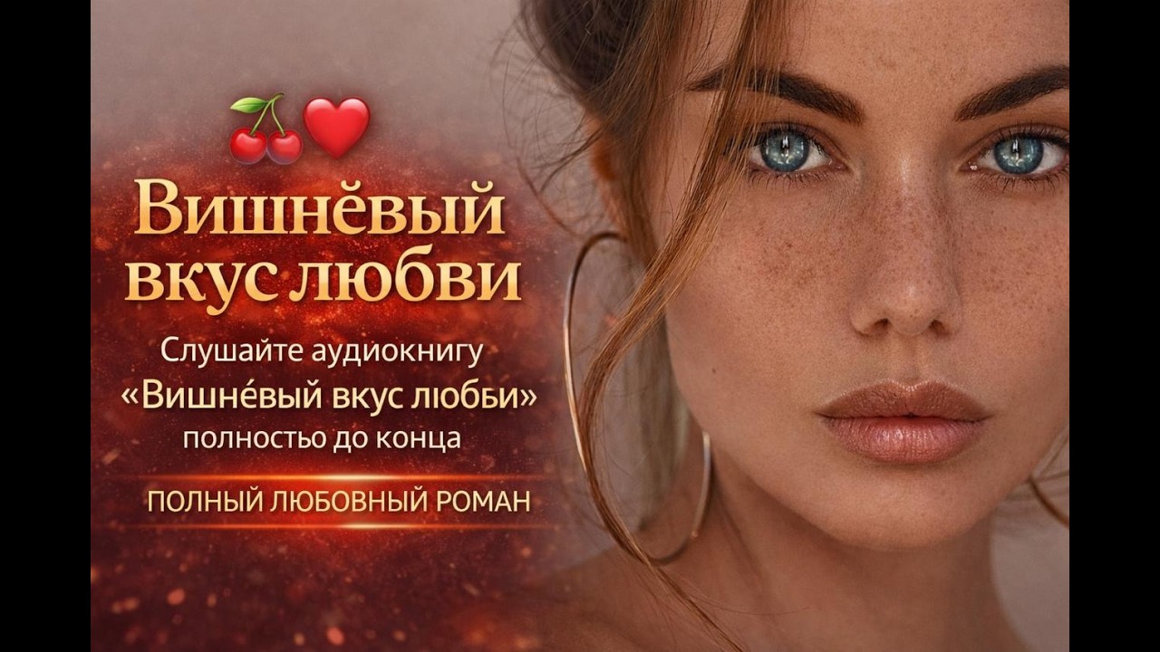 Шикарная Аудиокнига 🍒❤️Вишневый вкус любви - ПОЛНЫЙ ЛЮБОВНЫЙ РОМАН !