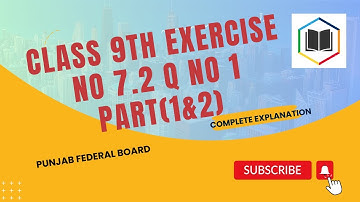 "9th Grade Math: Solving Absolute Value and Linear Equation | Ex 7.2 Q1 & Q2 | Step-by-Step Solution