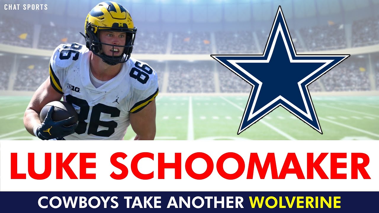 Luke Schoonmaker Selected By Dallas Cowboys With Pick #58 In 2nd Round of  2023 NFL Draft - Reaction 