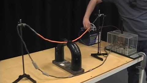 Прыгающий провод, MIT Physics Demo, Jumping Wire