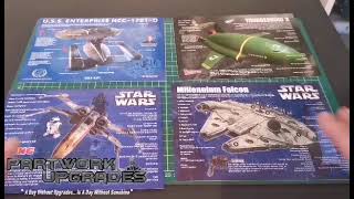 Blueprints Must See For Uss Enterprise 1701-D - Thunderbird 2 - X-Wing And Millenium Falcon