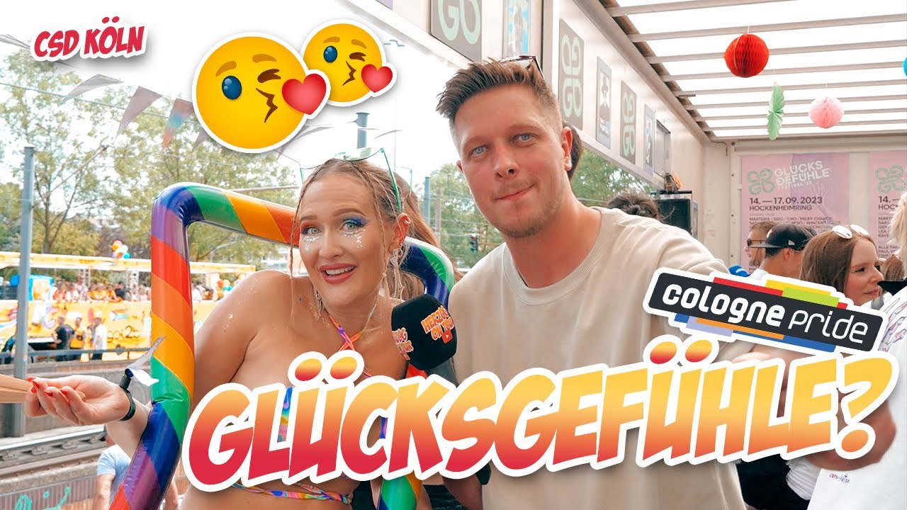 GLÜCKSGEFÜHLE? 😘😘 Straßenumfrage CSD Köln