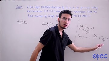 S1 Q16 | Number of 5 digit numbers, divisible by 3.