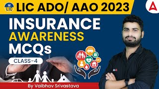 LIC AAO & ADO 2023 | Insurance Awareness | CLASS-3 | by Vaibhav Srivastava