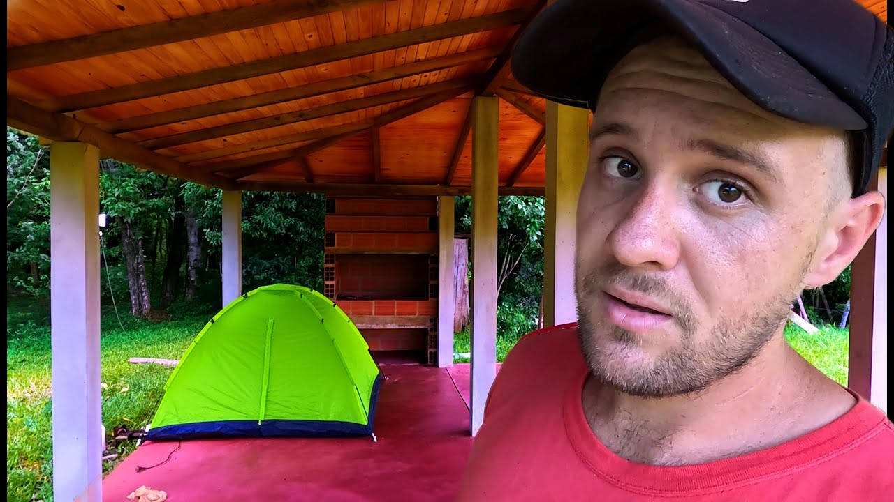 Tuvimos que ACAMPAR para trabajar en el Camping