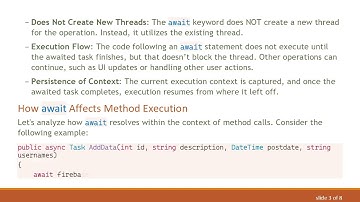 Understanding the await Statement in C# : How Does It Work?