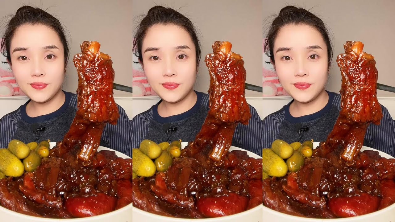 【ASMR】【MUKBANG】東坡肉 DELICIOUS PORK BELLY | EATING SHOW | CHINESE MUKBANG | 食べ | 吃播 LOVE EAT