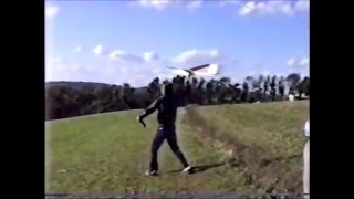 RC slope soaring at Terry Hill, west of Trexlertown Pennsylvania in 1985