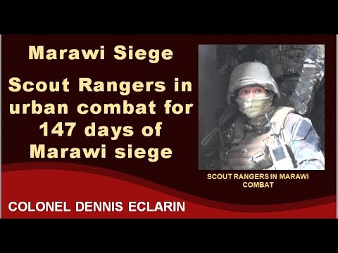 Marawi Siege: Scout Rangers in urban combat for 147 days of Marawi ...
