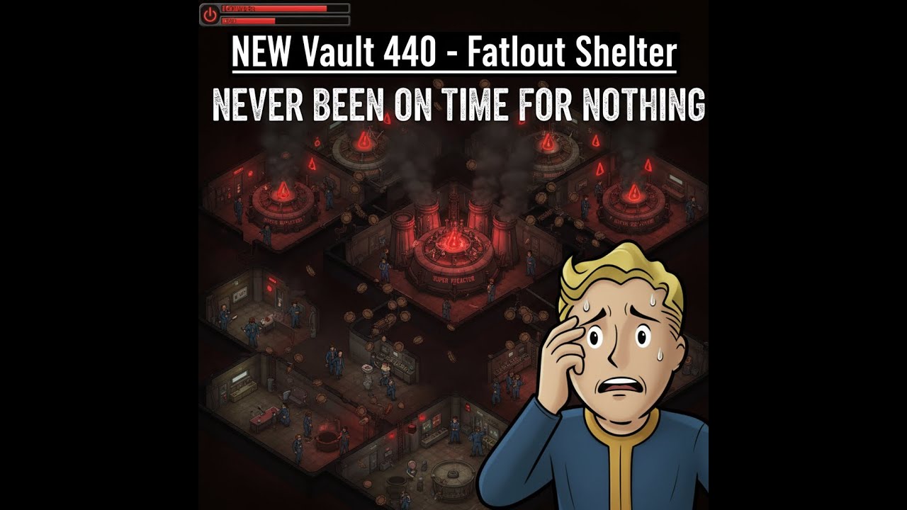 NEW Vault 440 - Fallout Shelter - Never Been On Time For Nothing - 09/22/2025