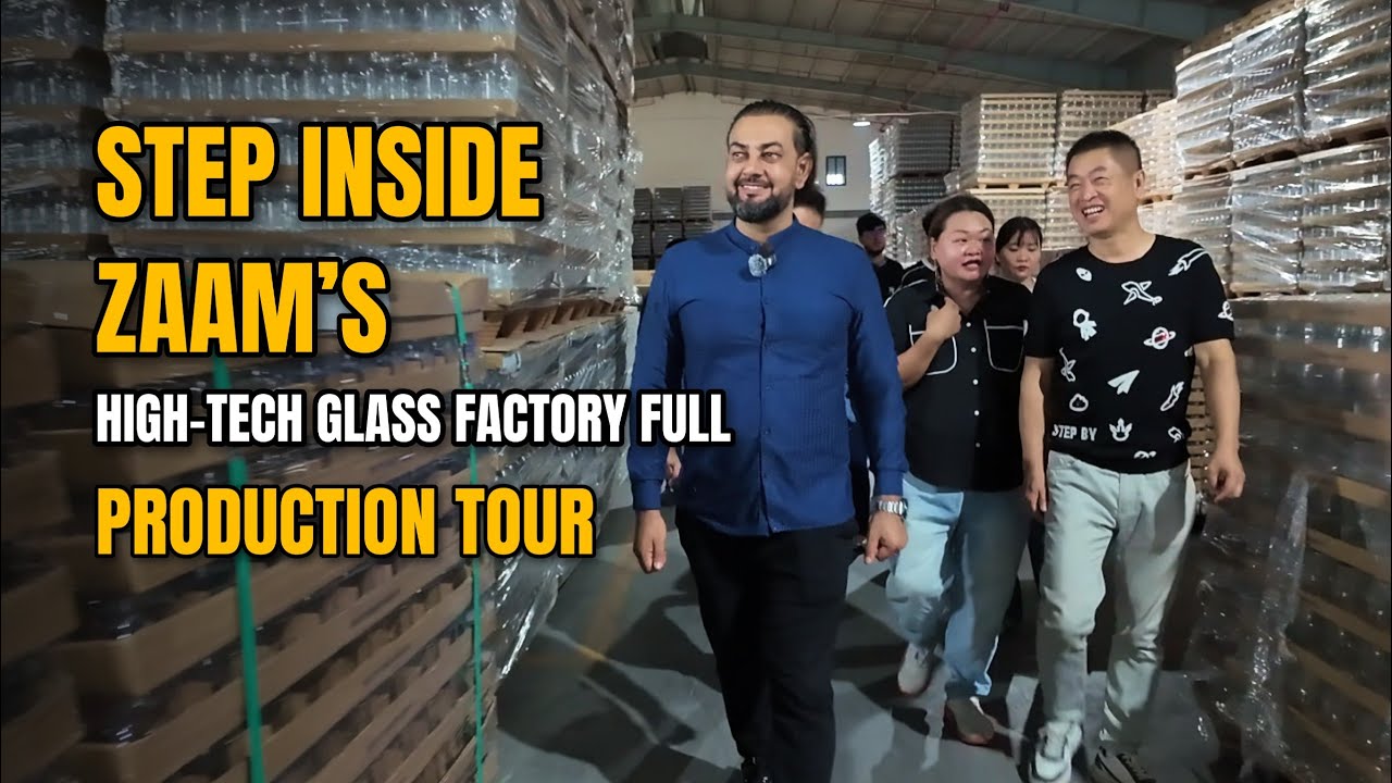 Inside Zaam’s High-Tech Glass Factory Full Production Tour of Next-Level Innovation Full Vlog