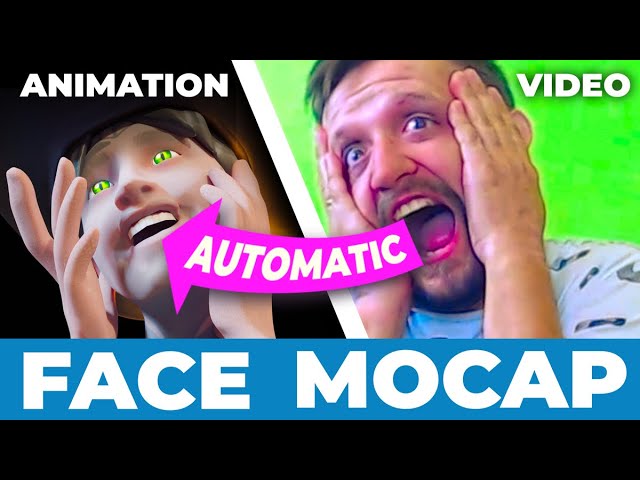 Markerless face motion capture from a video file with Deepmotion and Blender