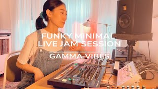 Funky Minimal Live Jam Session with Octatrack, TR-8S, TB-03, and SH-01A