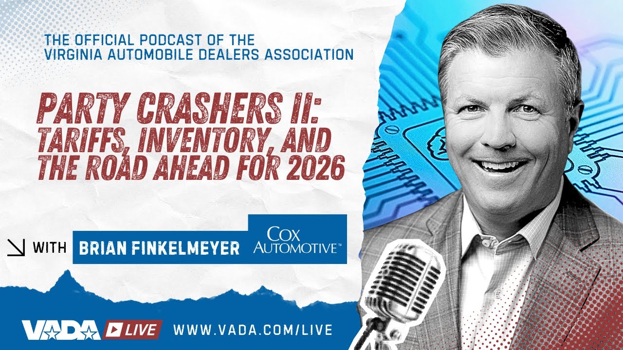 VADA Live S1:E45 – Party Crashers II: The Road Ahead with Cox Automotive's Brian Finkelmeyer