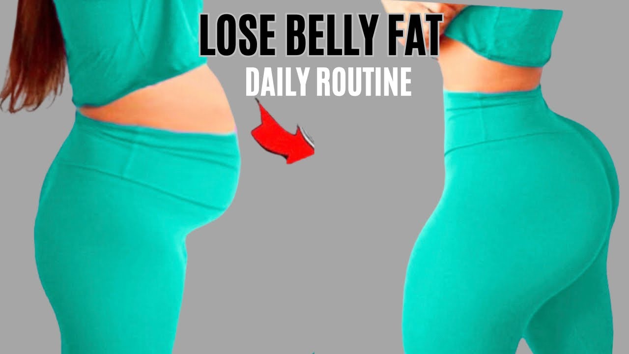 BELLY FAT LOSS EXERCISE Easy Standing belly Exercises YouTube