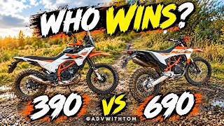 KTM 690 vs 390 Adventure R… Which One Would You Actually Buy?