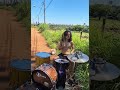 RITMOS DA CIDADE 27 - improviso na estrada #drummer #drumsolo #drumming #baterista