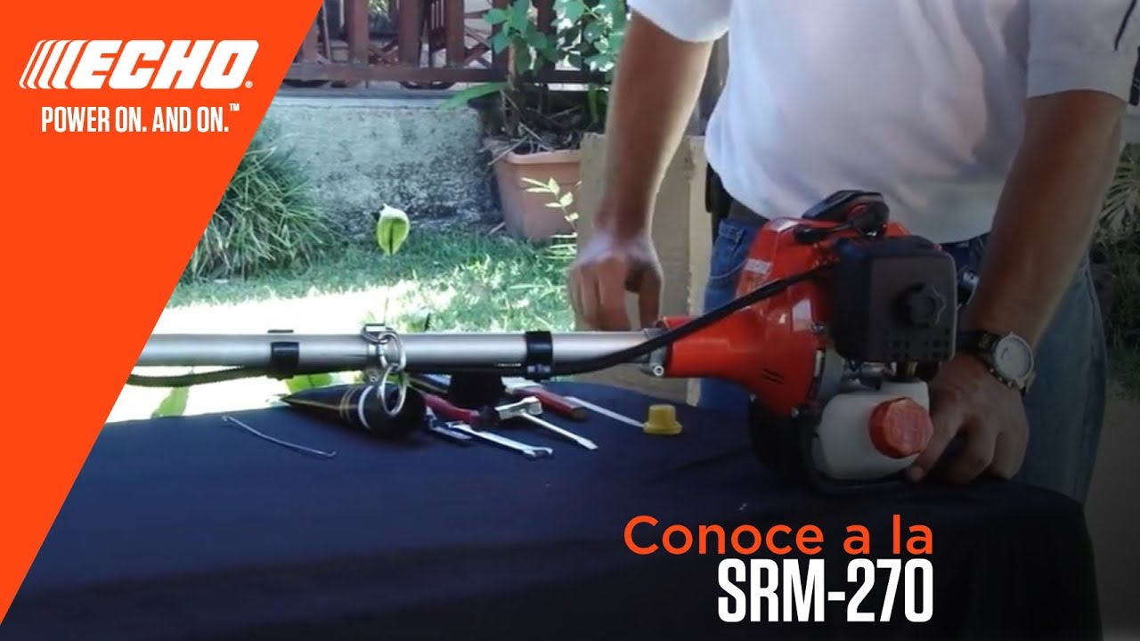 SRM-2620T Desmalezadora ECHO X Series de Alto Par con Cabezal