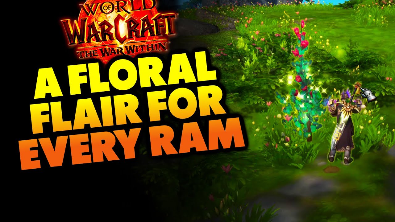 A Floral Flair for Every Ram