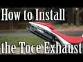 How to Install Toce Exhaust on Yamaha R1 (09-14)