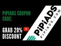 Pipiads coupon code grab 20 off discount