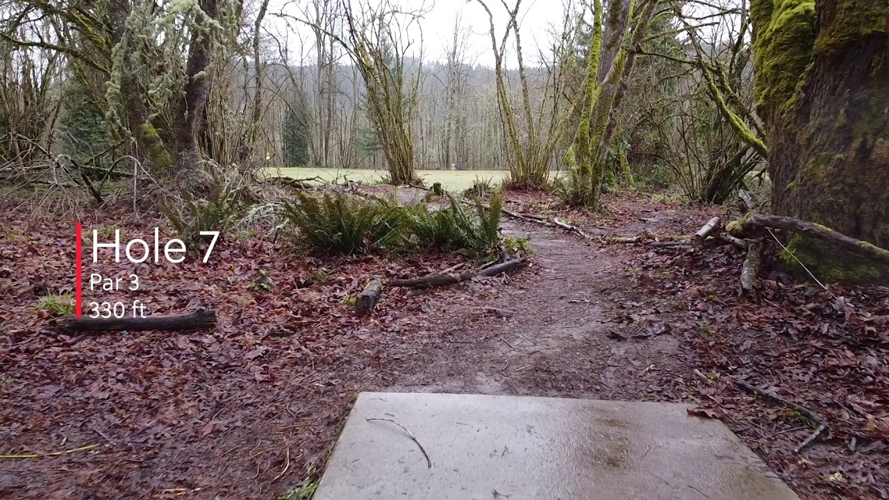 Clearwater Park Disc Golf Course Springfield, Oregon YouTube