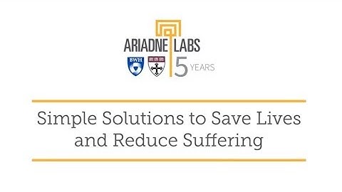 Ariadne Labs Celebrates 5 Years