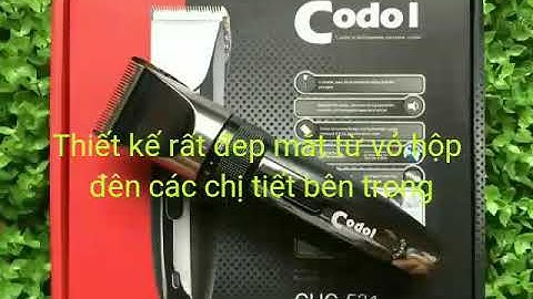 Tông đơ Hàn Quốc CODOL -531 chuẩn