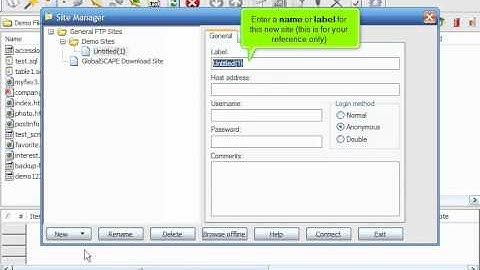 FTP - Configuring your website in CuteFTP