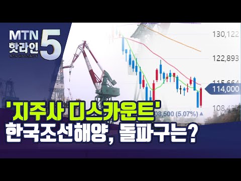 현대중공업 IPO는 흥행했지만...한국조선해양은 &amp;#39;<strong>지주사</strong> 디스카운트&amp;#39; 중 / 머니투데이방송 (뉴스)