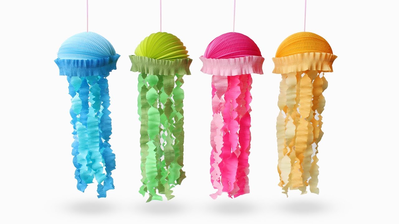 DIY Jellyfish Decorations 