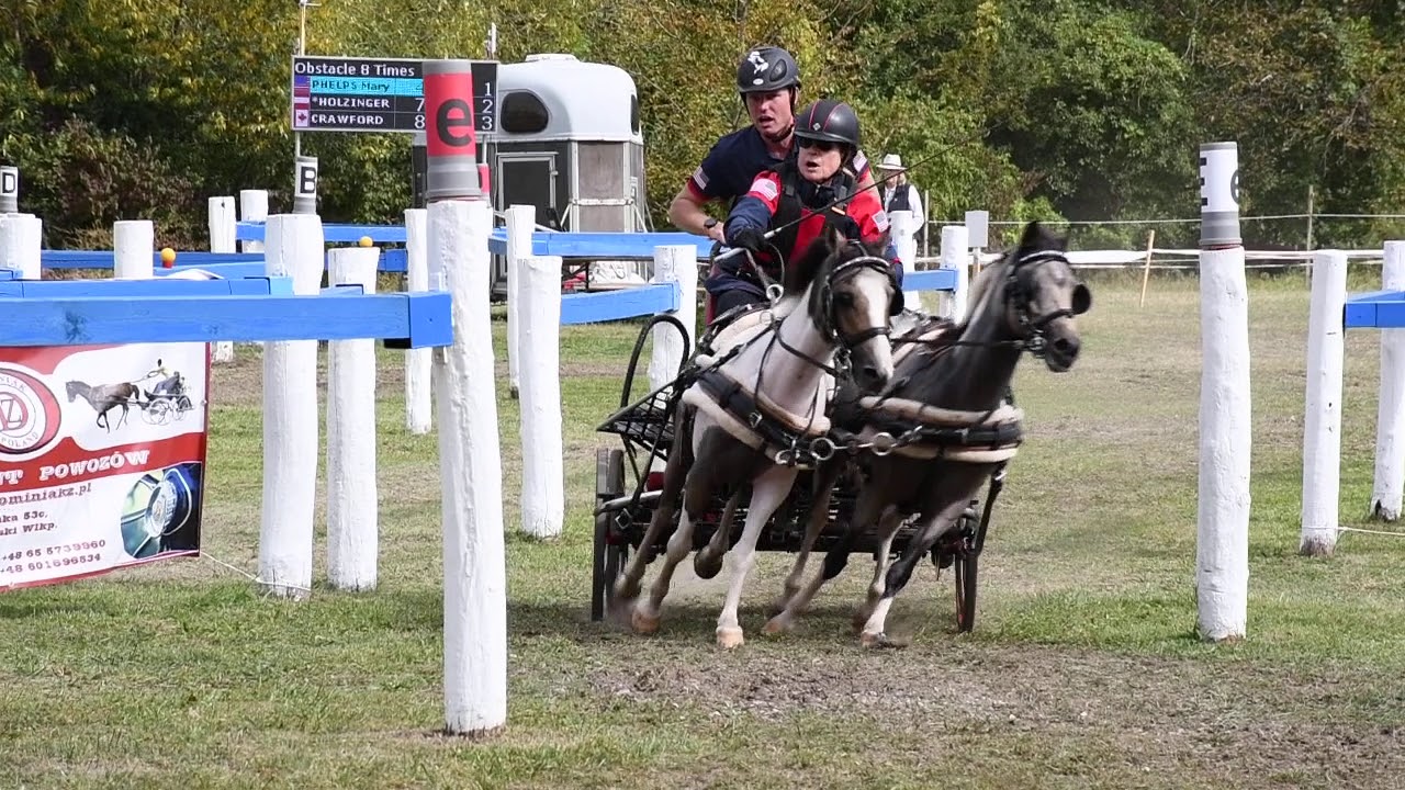 Mary Phelps In Obstacle 8 - Pony World Championships