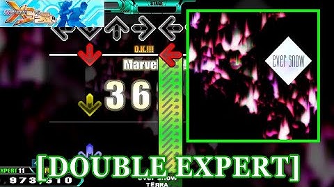 【DDR X3】 ever snow / TËЯRA [DOUBLE EXPERT] 譜面確認+Clap
