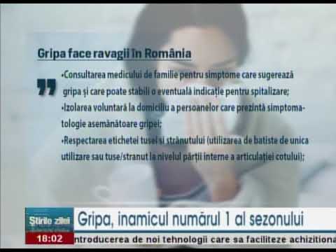 Gripa, inamicul numărul 1 al sezonului televiziune digitala moldova