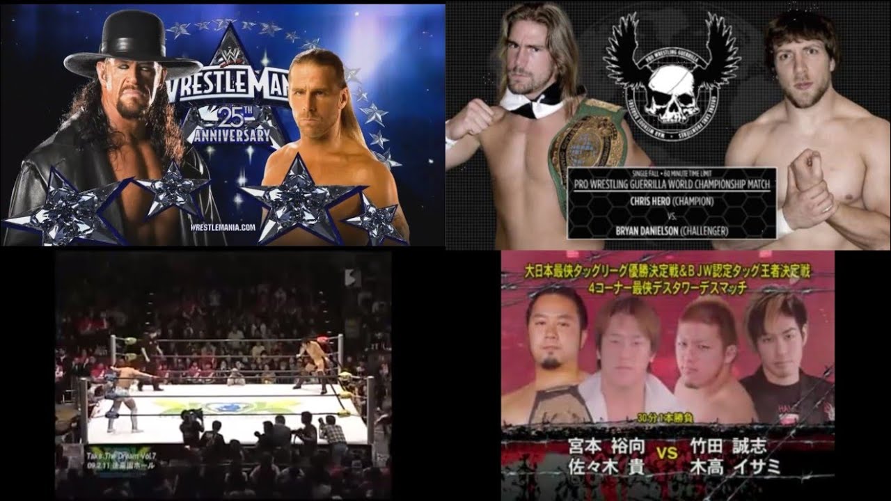Top 30 Pro-Wrestling Matches of 2009