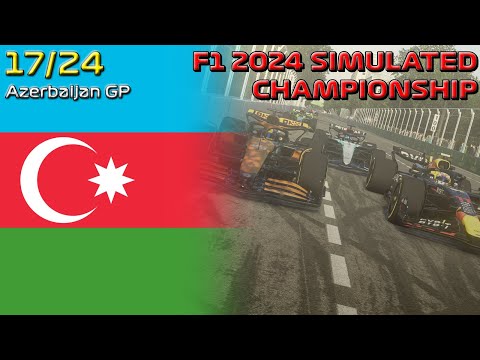 So I Simulated the 2024 F1 Azerbaijan Grand Prix... (F1 24 Gameplay)