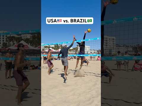 USA Vs BRAZIL VOLLEYBALL Volleyball Beachvolleyball Volleyballworld