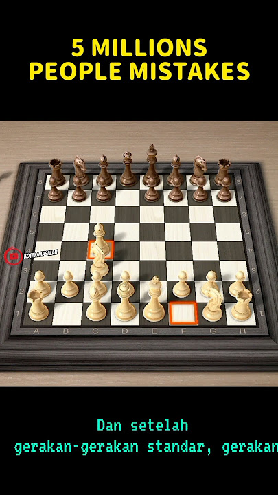 The Most Common Blunder in Chess (And You Probably Do It Too)!‼️ #chess #games