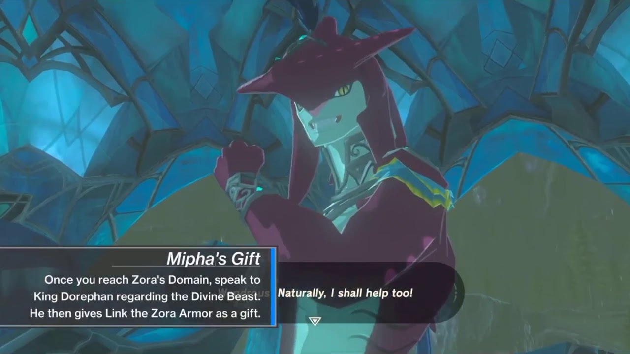 How to Get Zora Armour Set BoTW | Part 1 Zora Armour