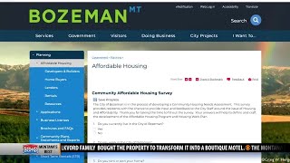 City of Bozeman seeks community input on affordable housing via online survey