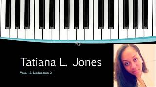 Tatiana Jones PSY331