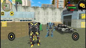 Robot Shark 2 by Naxeex - Fun at NY City #2 - Android Gameplay