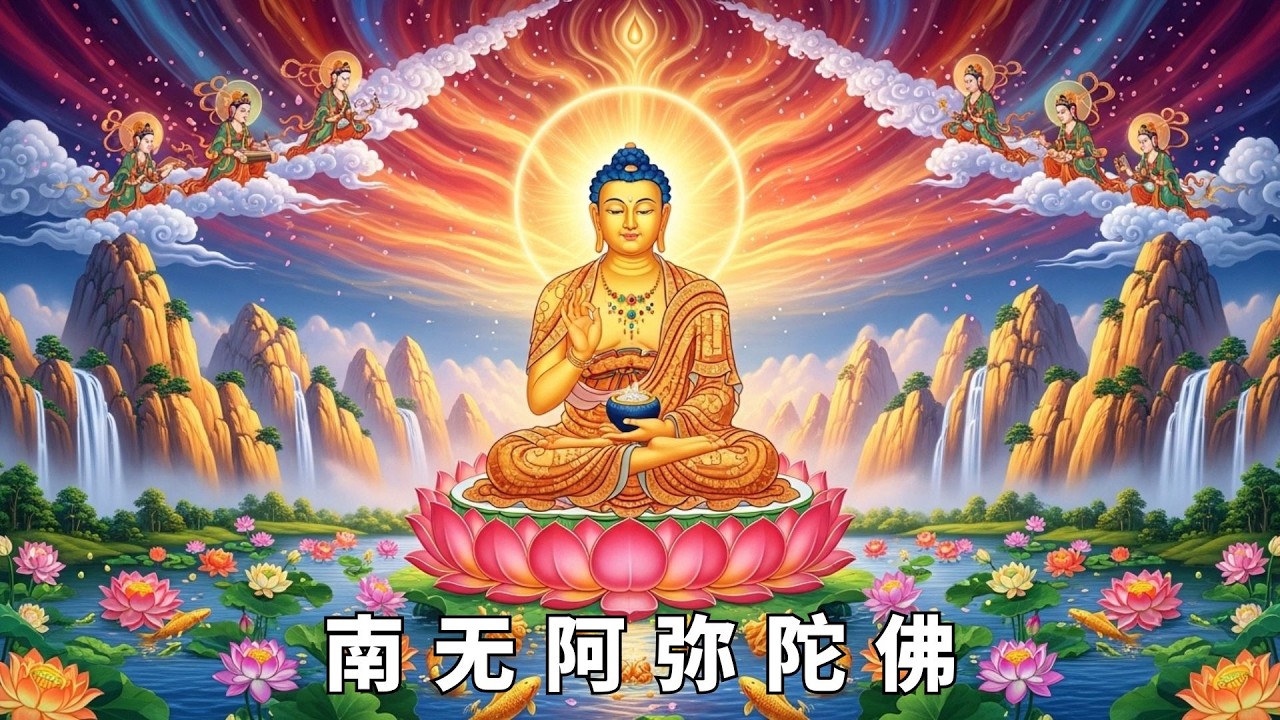 🌿 南無阿彌陀佛聖號✨｜六字二音清淨梵唱｜往生西方極樂之道｜清心靜