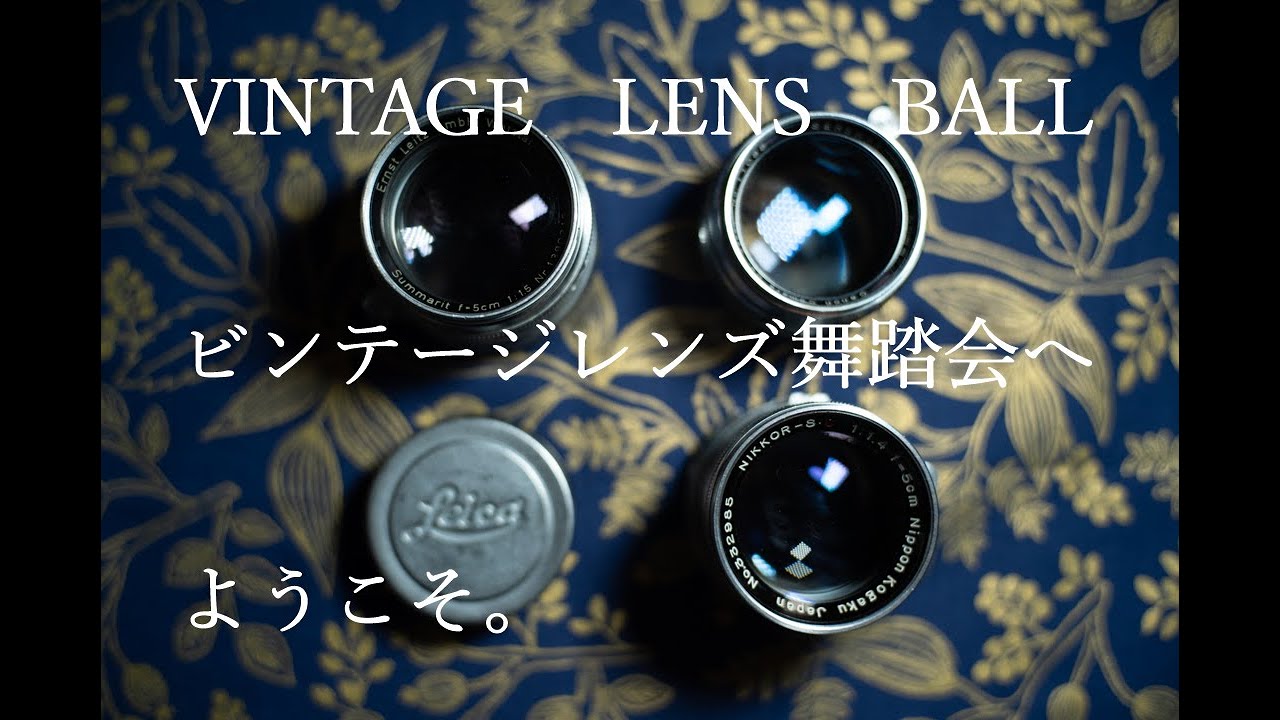 紳士的な3本の VINTAGE LENS を比較!逆光・虹色ゴーストが素敵です 紳士的な3本の VINTAGE LENS を比較!逆光・虹色ゴーストが素敵です