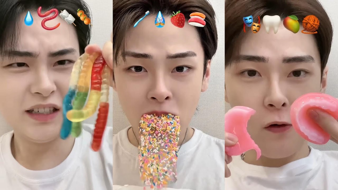 Best "Seungbini" Korean ASMR Compilation || Emoji Food Challenge #32